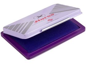 Штемпельная подушка Horse, 85*55мм, фиолетовая, металлическая