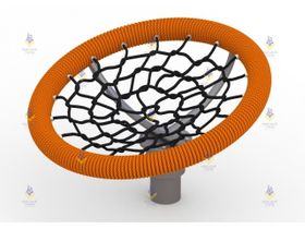 Карусель "Гнездо" оранжевая