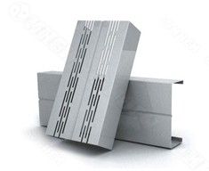 Термопрофиль ТПС 75 основание 75 полка 1 48 полка 2 51 толщина 1