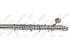 Заглушка хром/мт твистер 25мм