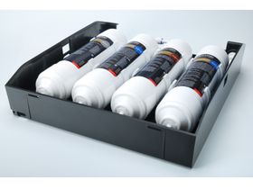 M312 4 картриджа, шаровый кран, Invortex обезжелезивание , Фильтры Expert под мойку (быстросъемные)