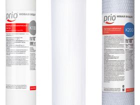 K600 Комплект из трех картриджей: K100, K200, K205 10” Для EU200 , Комбинированные картриджи и наборы