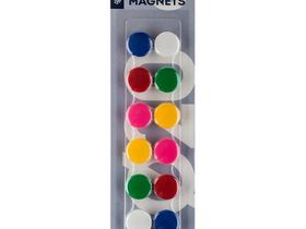 Магнит для досок Globus 20мм, 12шт., ассорти, блистер