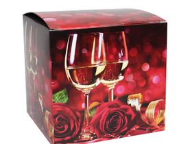 Коробка для кружки [10*10*10] "Романтика"