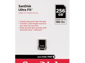 Память USB3.1 Flash DRIVE 256Gb [SanDisk CZ430 Ultra Fit]