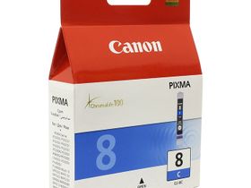 РАСПРОДАЖА! Картридж Canon CLI-8C [ориг] cyan для MP-500/800/810/IP-6600D/5200/5200R/5300/4200 [закончился срок годности, гарантия на проверку - 3 дня]