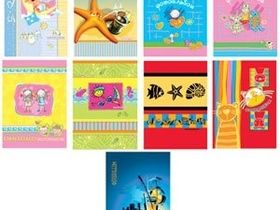 Фотоальбом [10*15/36фото] кармашки ассорти [альбом для фотографий 10х15]