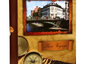 Фотоальбом BigDog [20*27,5/10листов] магнитный [46214]  Bon voyage [альбом для фотографий]