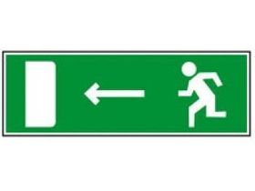 Надпись сменная ЧЕЛОВЕК ВЛЕВО В ДВЕРЬ