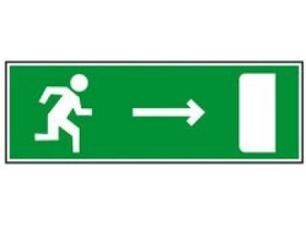 Надпись сменная ЧЕЛОВЕК ВПРАВО В ДВЕРЬ