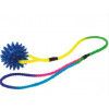 Игрушка для собак мяч массажный = 5,5см на шнуре 50см Пет Лайн