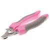 Когтерез-секатор малый со стопором, розовый DeLight*12