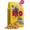 Рио корм Гурмэ для средних и крупных попугаев, = 250г*5