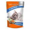 КэтЛанч/Cat Lunch пауч корм для котят Кусочки в желе Кролик = 85г*24