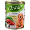Оскар конс корм для собак Телятина = 350г*20