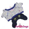 Костюм для собак р16, спинка = 33см синий Formydogs