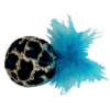Игрушка для кошек мяч пятнистый текстиль = 4см Шурум-Бурум
