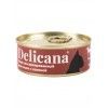 Деликана/Delicana  консервы корм для кошек Конина = 100гр*24