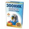 Зооник зерносмесь Стандарт для волнистых попугаев фрукты/овощи = 500гр*14
