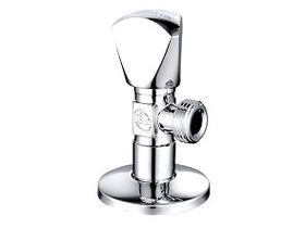 LL3055 1/2"*1/2" Вентиль угловой д/подключ.быт.приборов с дек.чашкой (50)