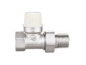 Кран радиаторный нижний прямой LUX 1/2"(LL3049А 1/2") (10/120)