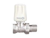 Кран радиаторный нижний угловой LUX 1/2"(LL3010А 1/2") (10/120)