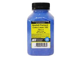 Тонер Hi-Black Универсальный для HP Color Laser 150, Тип 2.1, C, 30 г, банка