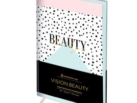 Ежедневник недатир. B6, 136л., кожзам, Greenwich Line "Vision. Beauty", тон.блок, цв.срез