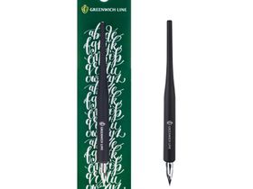 Перо остроконечное Greenwich Line, классическое, с держателем, в пакете