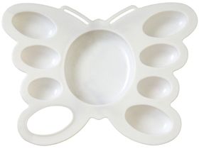 Палитра Бабочка Гамма, 7 ячеек, пластик