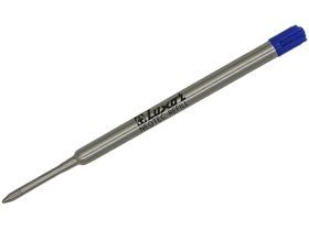 Стержень шариковый объемный Luxor синий, 99мм, 1мм, метал. корпус (Parker type)