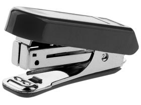 Мини-степлер №10 OfficeSpace до 7л., пластиковый корпус, черный