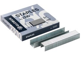 Скобы для степлера №23/10 Globus, оцинкованные, 1000шт.