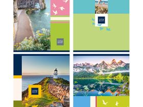 Тетрадь 80л., А5, клетка на гребне BG "Высокий полет"