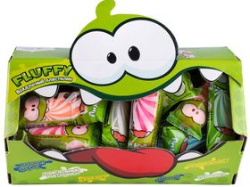 Воздушный пластилин Genio Kids “Fluffy. Ам Ням", 5 цветов, 10г, ассорти