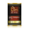 Клан/Clan De File  консервы корм для кошек говядина = 340гр*12