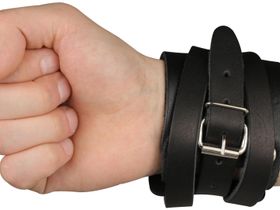 Напульсник кожаный