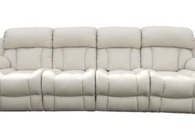 Чистка четырёхместного кожаного дивана