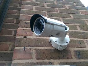 Установка уличных камер HDCVI