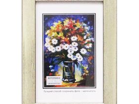 Фоторамка [10*15] пластик [64-275] [рамка для фотографий, картин, сертификатов, рисунков, рукоделия 10х15]