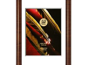 Фоторамка Радуга [10*15] пластик, дуб [рамка для фотографий, картин, сертификатов, рисунков, рукоделия 10х15]