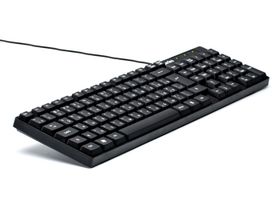 Клавиатура проводная Perfeo "Domino" [PF-8801] Black USB