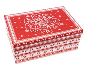 Коробка [28*18,5*11,5] "Скандинавия" 7я