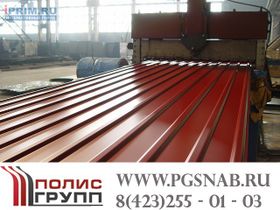 профнастил 10 С кр. Вино ( 0,5х1,051х 6,0 )