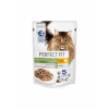 Перфект Фит/Perfect Fit = 75 гр пауч корм для кошек 7+ курица*28
