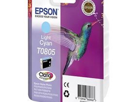 РАСПРОДАЖА! Картридж Epson T08054011 [ориг] light cyan для Photo P50/PX660/720WD/820FWD [закончился срок годности, гарантия на проверку - 3 дня]