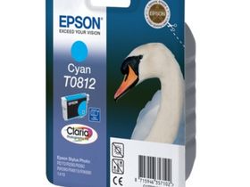 РАСПРОДАЖА! Картридж Epson T0812/T11124A [ориг] cyan для Stylus Photo R270/290/390/RX590/RX610/RX615/RX 690 [закончился срок годности, гарантия на проверку - 3 дня]