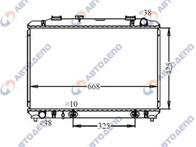 Радиатор охлаждения двигателя TOYOTA TOWNACE, NOAH CR41V, CR51V, CR40G, CR50G TO-0117-16-K