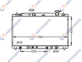 Радиатор охлаждения двигателя. TOYOTA CAMRY, AVALON  TO-0215-16-K