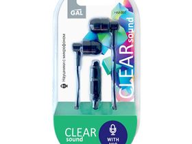 Наушники GAL HM-002 Черный с микрофоном